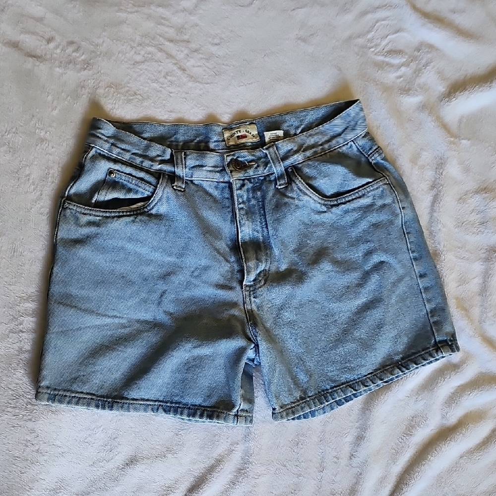 Light Blue Women's Denim Shorts
